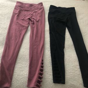 Two girls leggings size small
